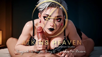 Cover for 'Mature With Big Tits Talks Dirty And Jerk You Off Until You Cum On Her Pretty Face - [Virtual Sex / POV / AI]'