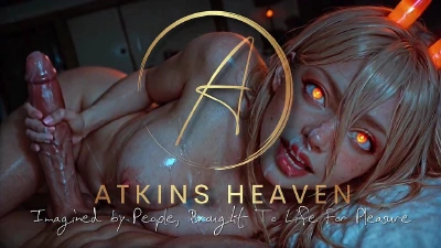 Cover for 'Her Secret Fantasy Exposed! - Power's Thirsty Pussy Gets Roughly Fucked (Chainsaw Man) - [AI]'